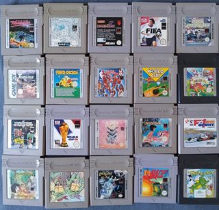 game boy game games lluego jogos lot set o unidad