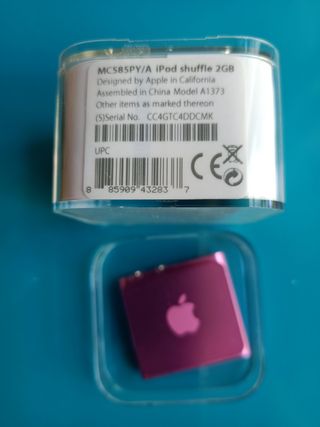iPod Shuffle 2 Gb. Apple. NUEVO sin estrenar!