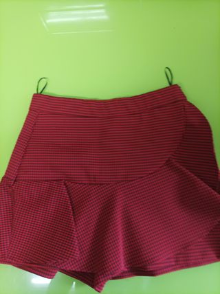 Falda pantalón Zara