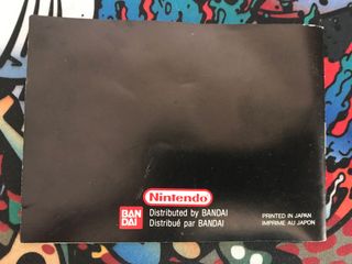 Manual game boy TETRIS