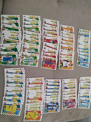 Lote 300 cromos Adrenalyn, sin repetidos