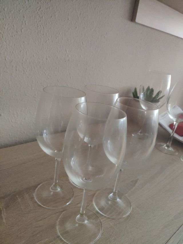 Conjunto 4 copas vino