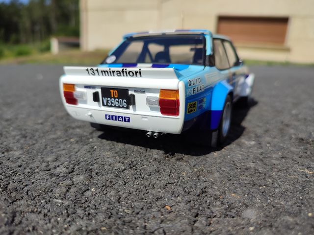 FIAT 131 ABARTH Kyosho 1/18