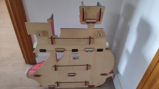 Estantería infantil barco pirata madera MDF