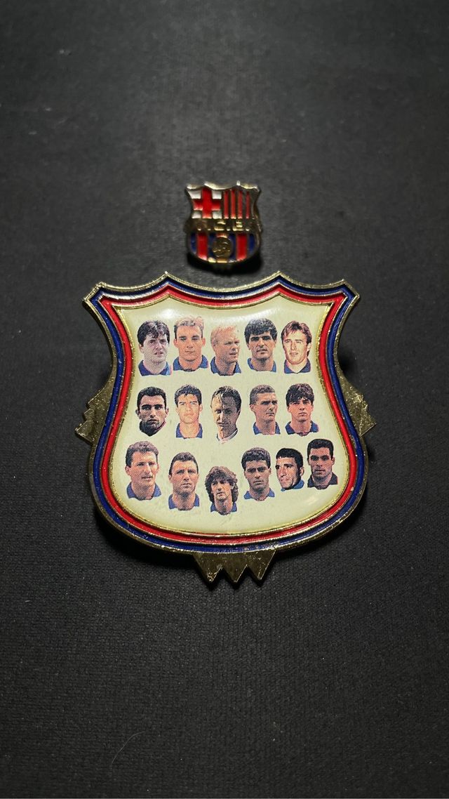 FOTO INSIGNIA BARÇA DREAN TEAM/COLECCIONISTAS