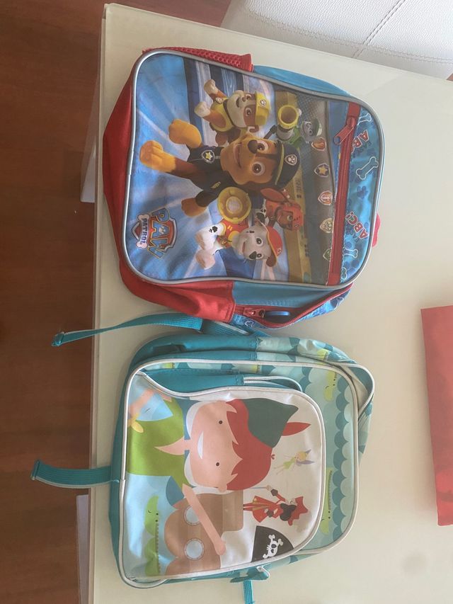 Conjunto de 2 mochilas para niños 1-3 años