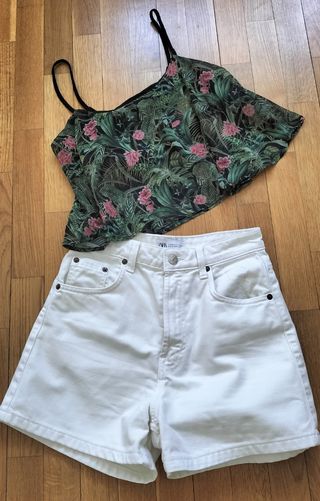 Top de tirantes de flores