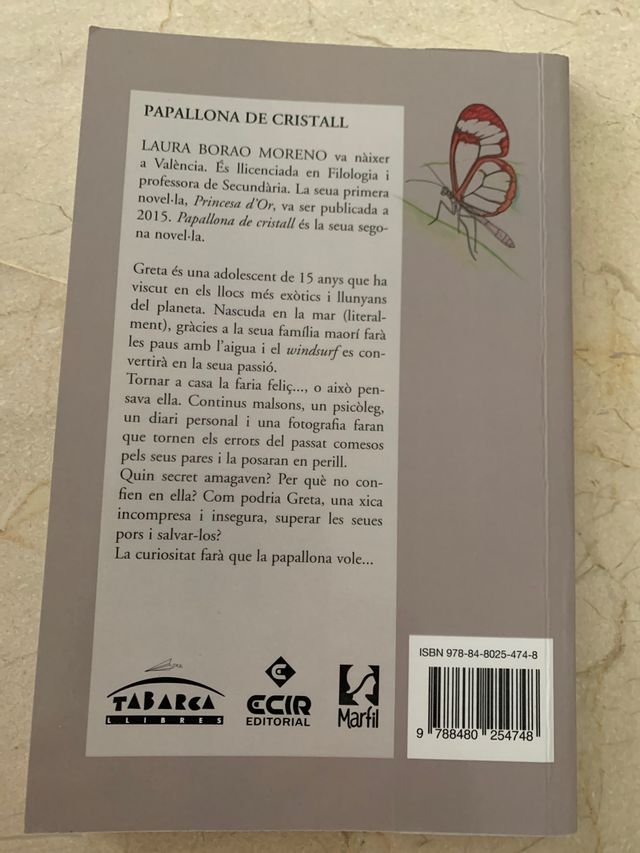 Papallona de cristall