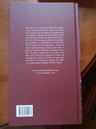 Libro Anatomia de un instante 