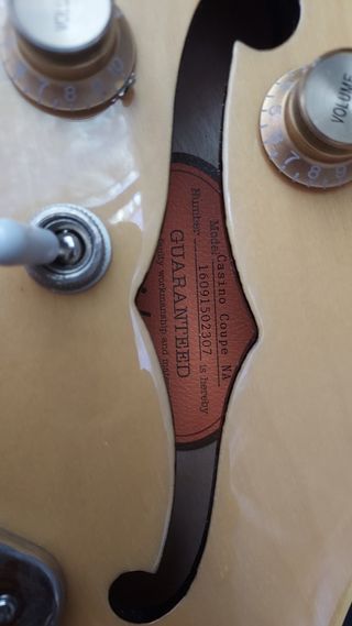 Guitarra Epiphone Casino Coupe NA
