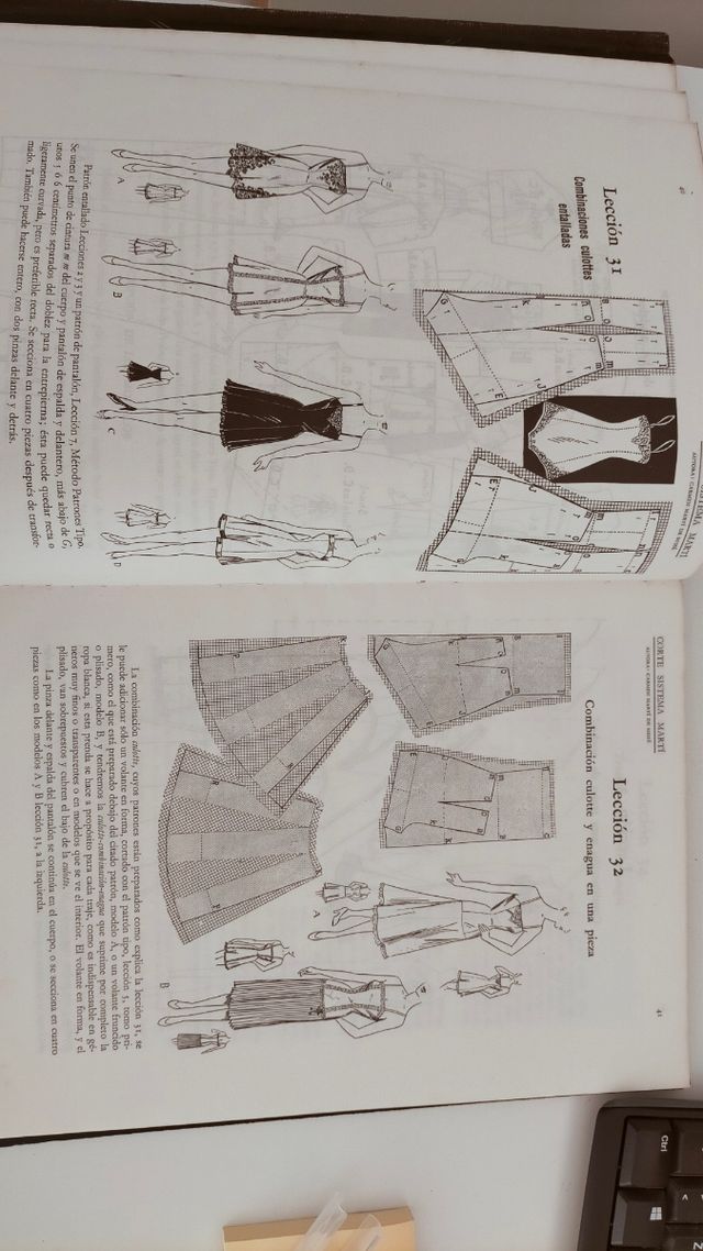 Corte Sistema Martí Modisteria y Lencería