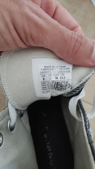 converse botas 
