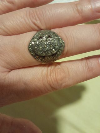 Anillo plata nuevo