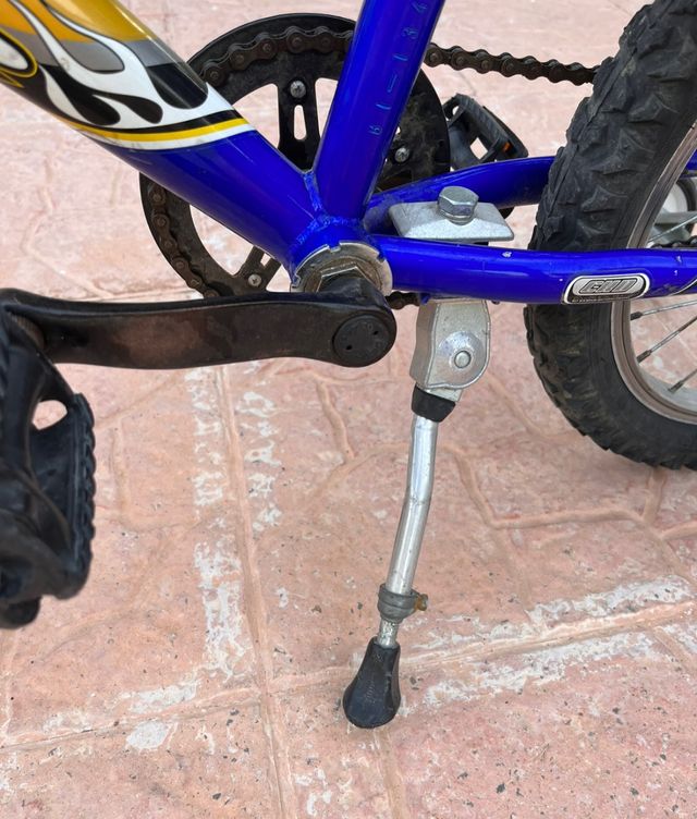 Bicicleta pequeña de montaña. (con ruedines)