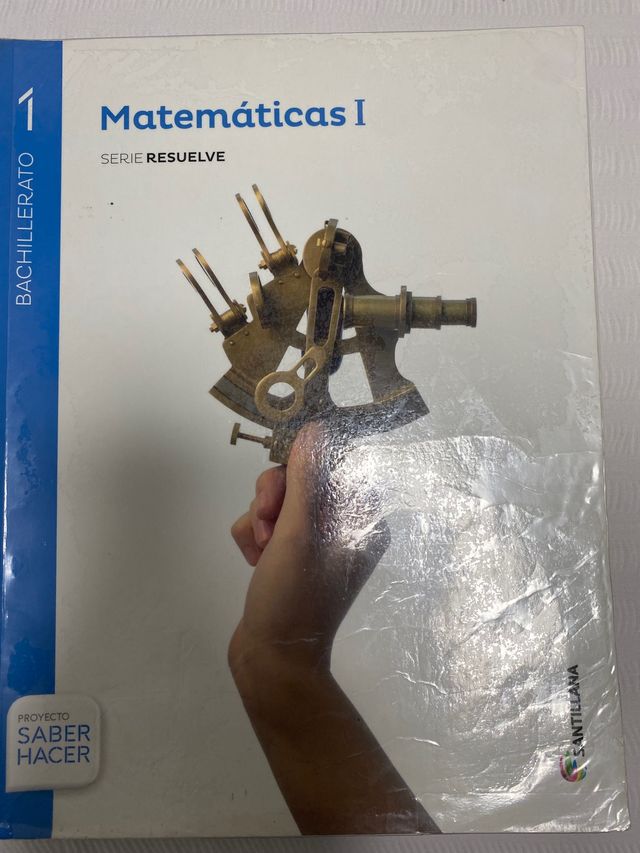 Libro de Matemáticas 1 Bachiller. ISBN 978-8468001