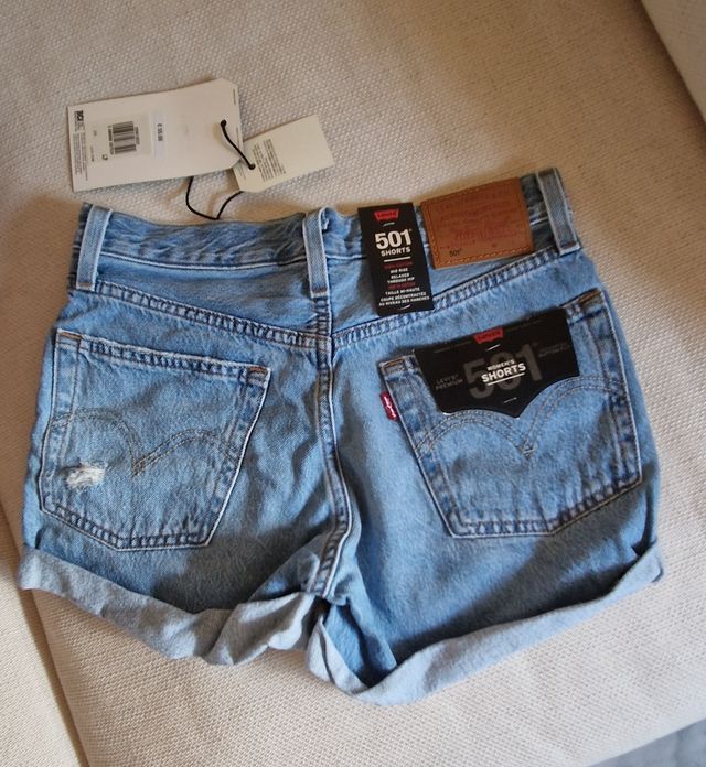 Shorts mujer Levi's 501 talla 34