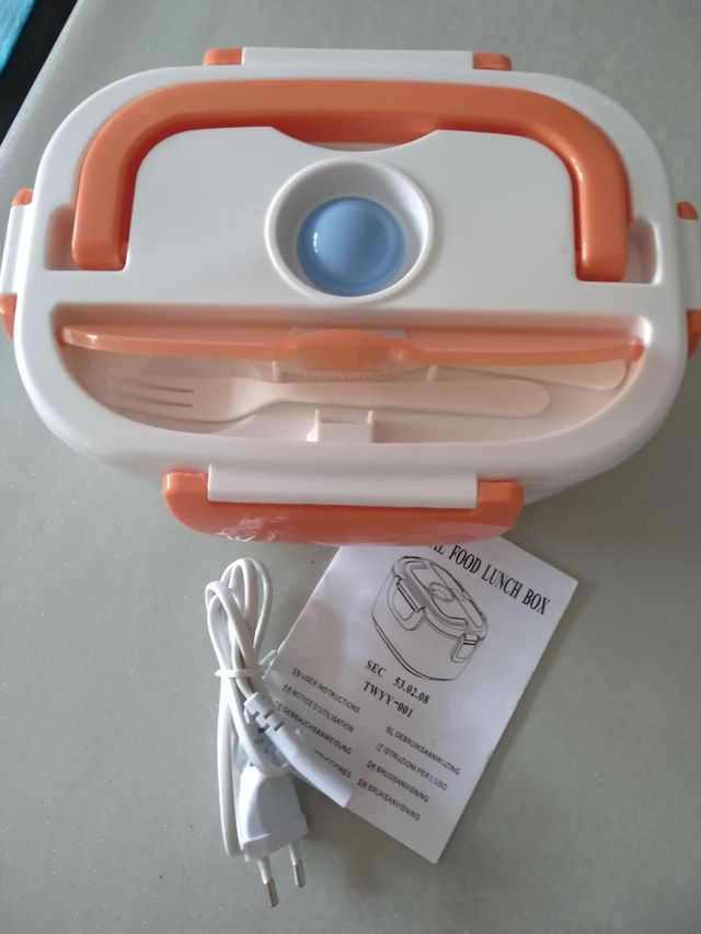 Fiambrera calentador electrico