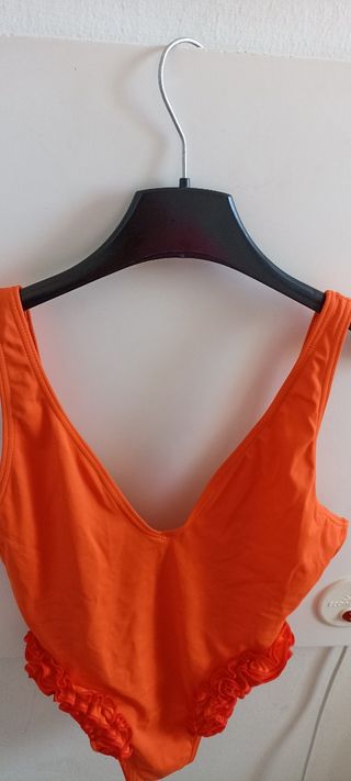 Bañador naranja 