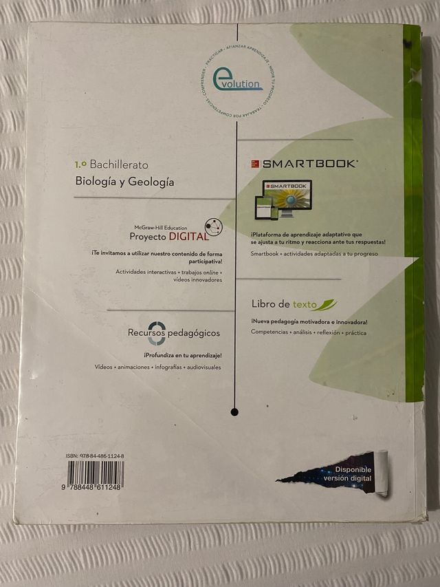 Libro de Biología y Geología 1 Bachillerato
