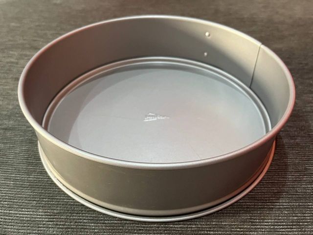 Molde redondo desmontable 25 cm acero inox.