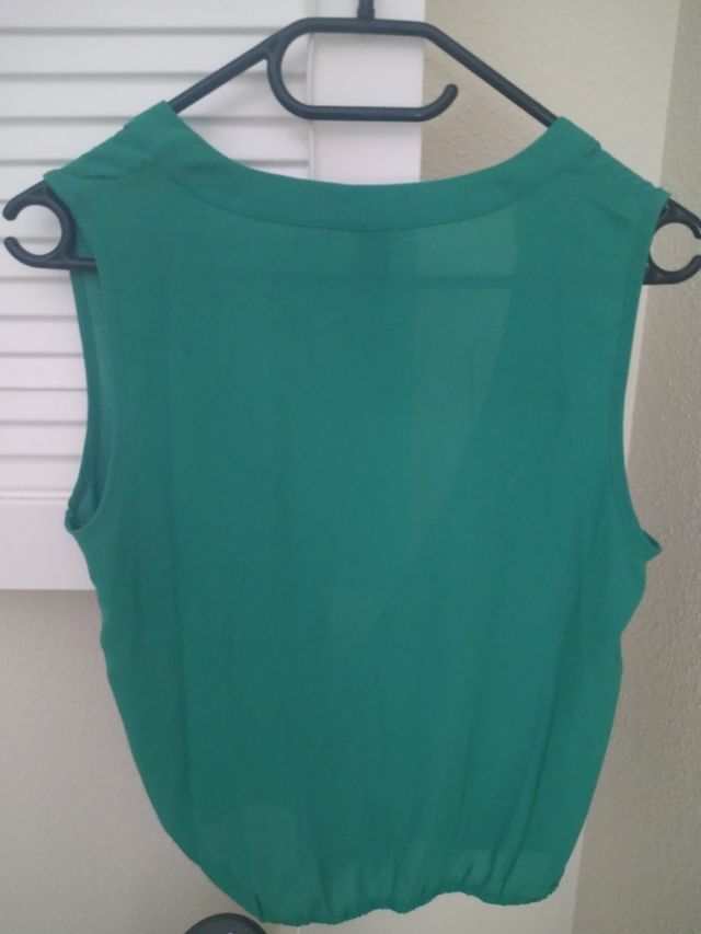 blusa verde XS