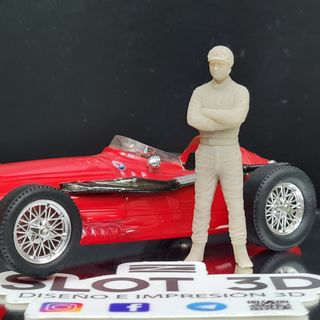 ✅️ Figura Fangio slot 1/32 scalextric