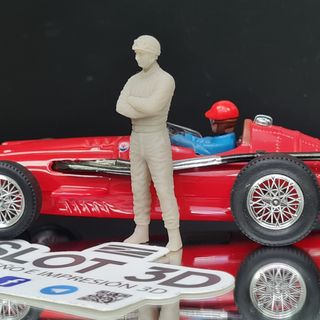 ✅️ Figura Fangio slot 1/32 scalextric