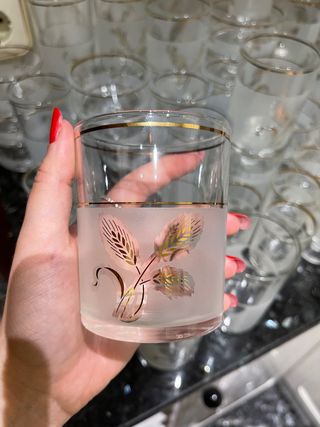 coleccion vasos antigua