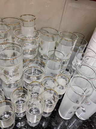 coleccion vasos antigua