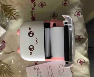 mini impresora termica + rollos papel