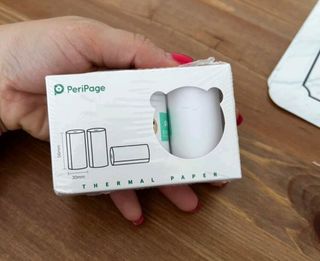 mini impresora termica + rollos papel