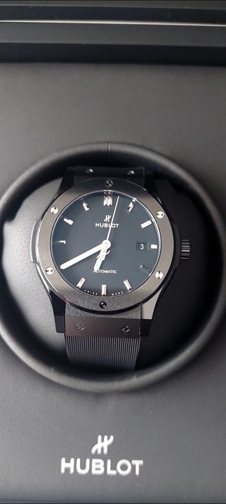 Reloj Hublot Classic Fusion Black Magic.