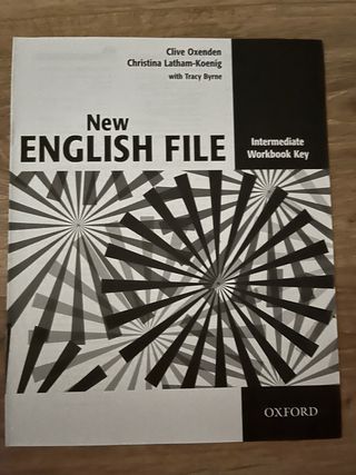 Libro Inglés New English File intermediate
