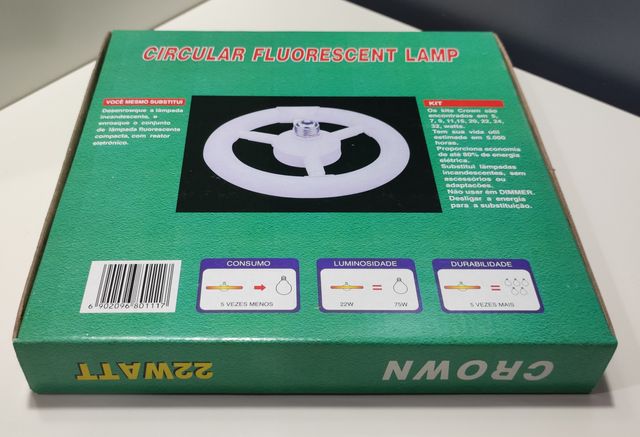 Pack de 7 Tubos fluorescentes de 22w / 6400k