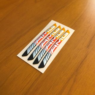 4 strisce per cerchio Mercedes AMG Germany 9x0,8cm