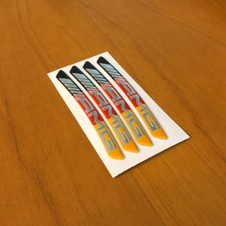 4 strisce per cerchio Mercedes AMG Germany 9x0,8cm