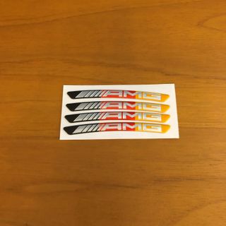 4 strisce per cerchio Mercedes AMG Germany 9x0,8cm