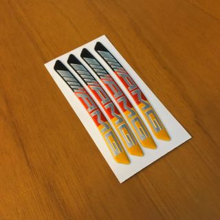 4 strisce per cerchio Mercedes AMG Germany 9x0,8cm