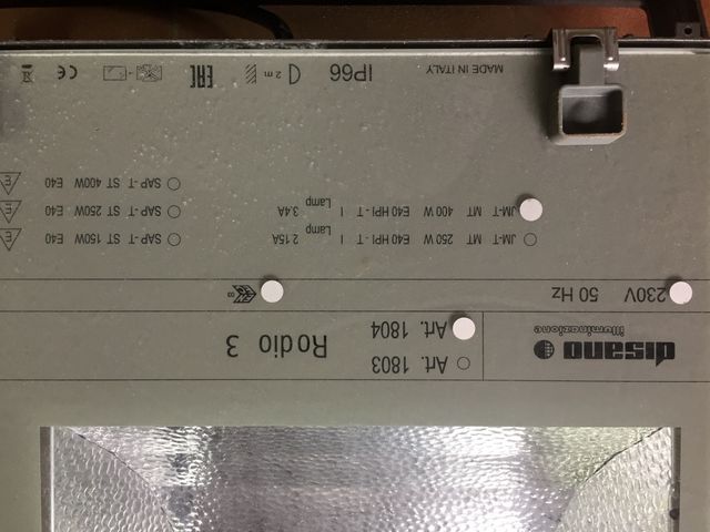 Disano iluminazione * Foco 400w*