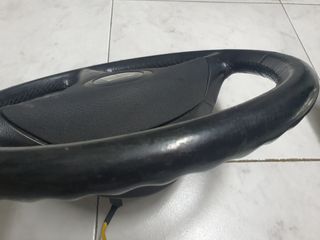 Volante Seat Ibiza 6K2 cuero+Airbag