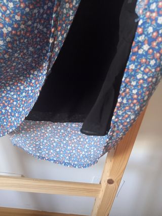 Vestido corto flores