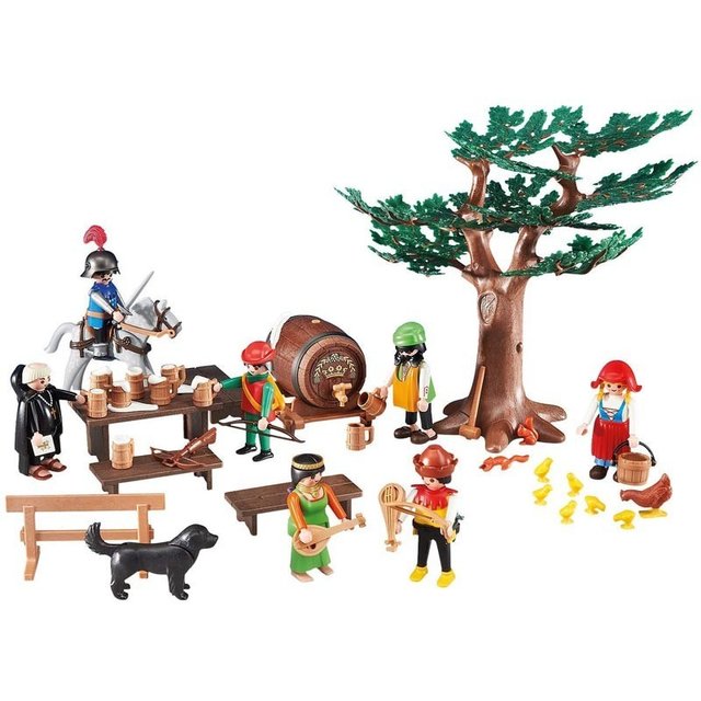 playmobil fiesta medieval con musicos precintada