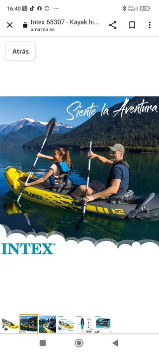 Kayak Explorer k2 biplaza