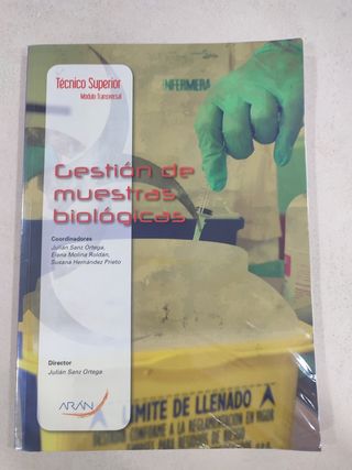 libro de Gestión de Muestras Biológicas