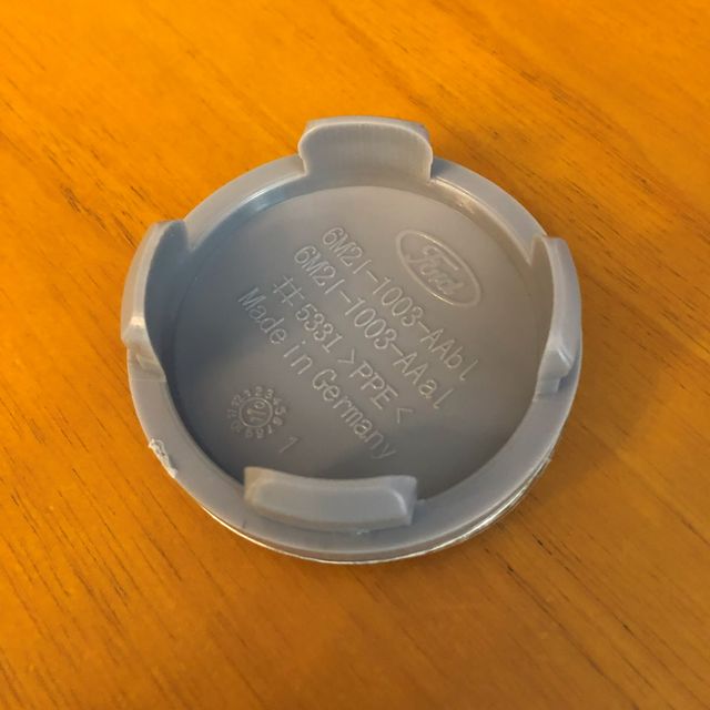 Tappo coprimozzo per Ford blu 54mm