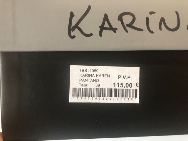 Botas verde agua de piel