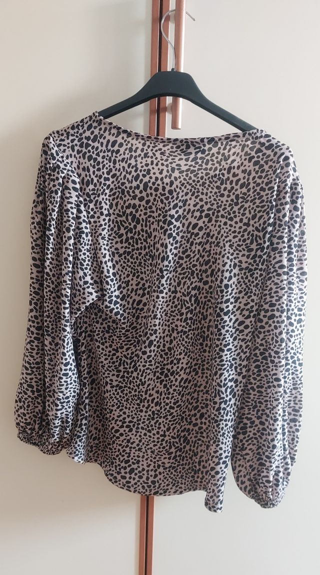 Camicia donna leopardata 