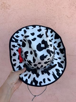Sombrero pelo sintético disfraz 