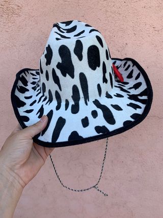 Sombrero pelo sintético disfraz 
