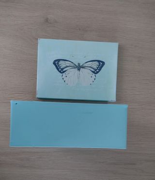 Caja metálica mariposa